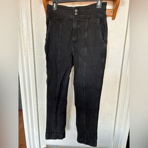 Madewell Women’s Black Straight Leg Jeans